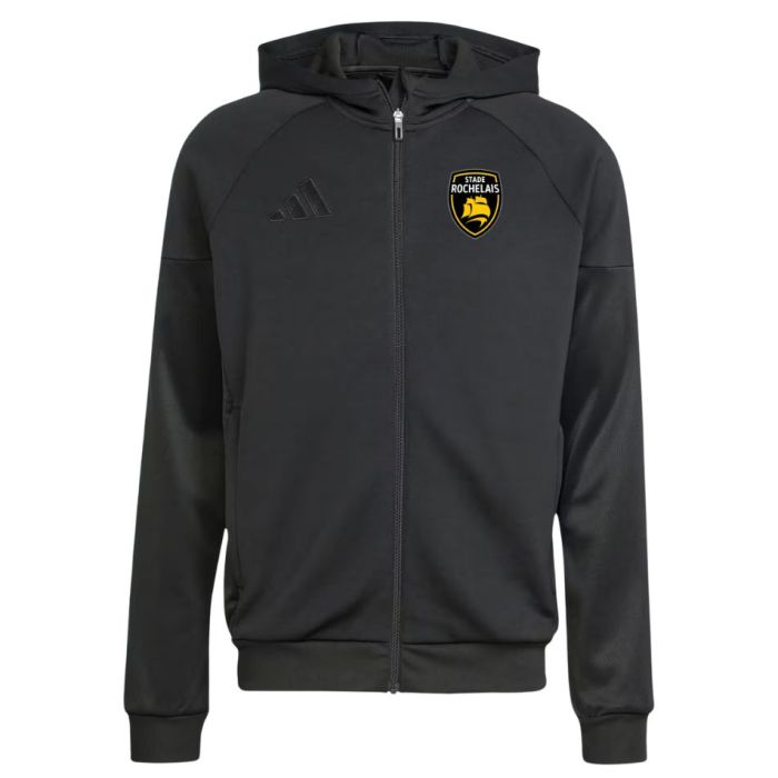 Felpa con Cappuccio e Zip Rugby La Rochelle 2025/2026 - Adidas