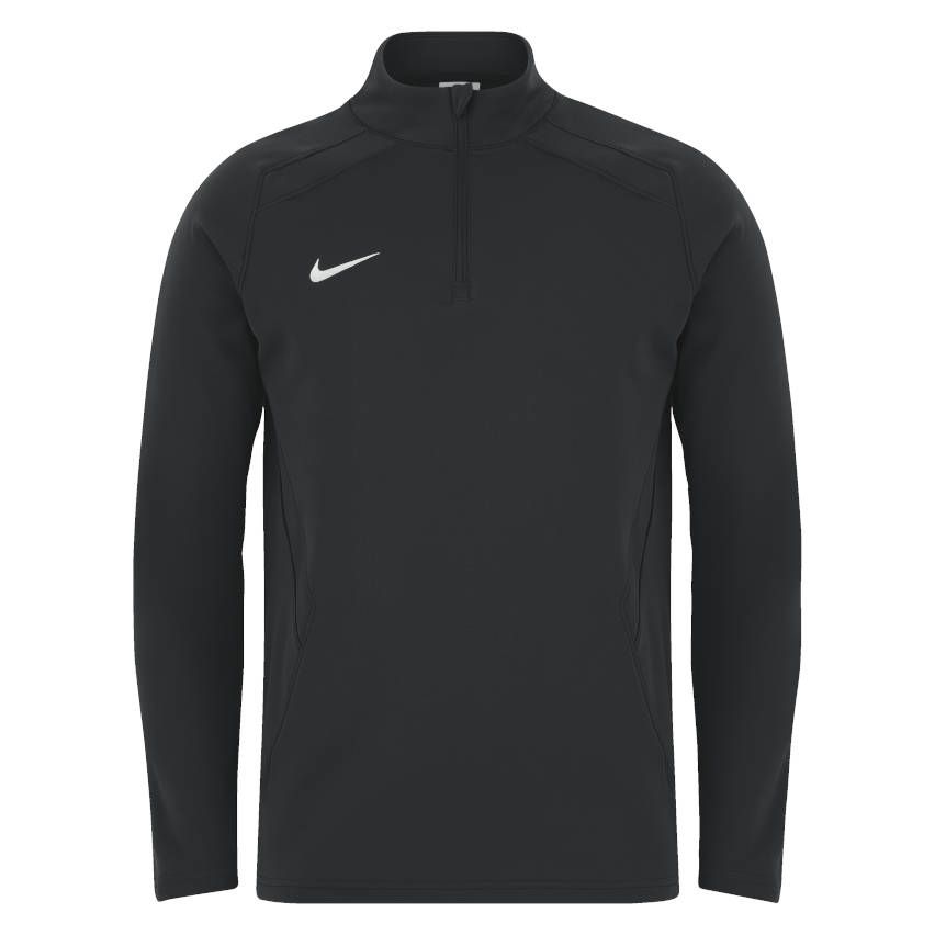 Felpa Allenamento Rugby 1 4 Zip Nera Nike boutique rugby