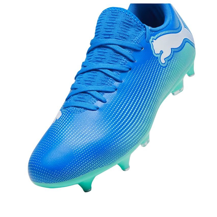 Scarpe da Rugby Future 7 Play MxSG Tacchetti Ibridi Tutti i Terreni Blu - Puma