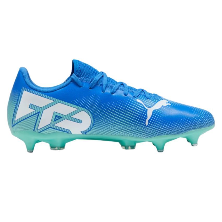 Scarpe da Rugby Future 7 Play MxSG Tacchetti Ibridi Tutti i Terreni Blu - Puma