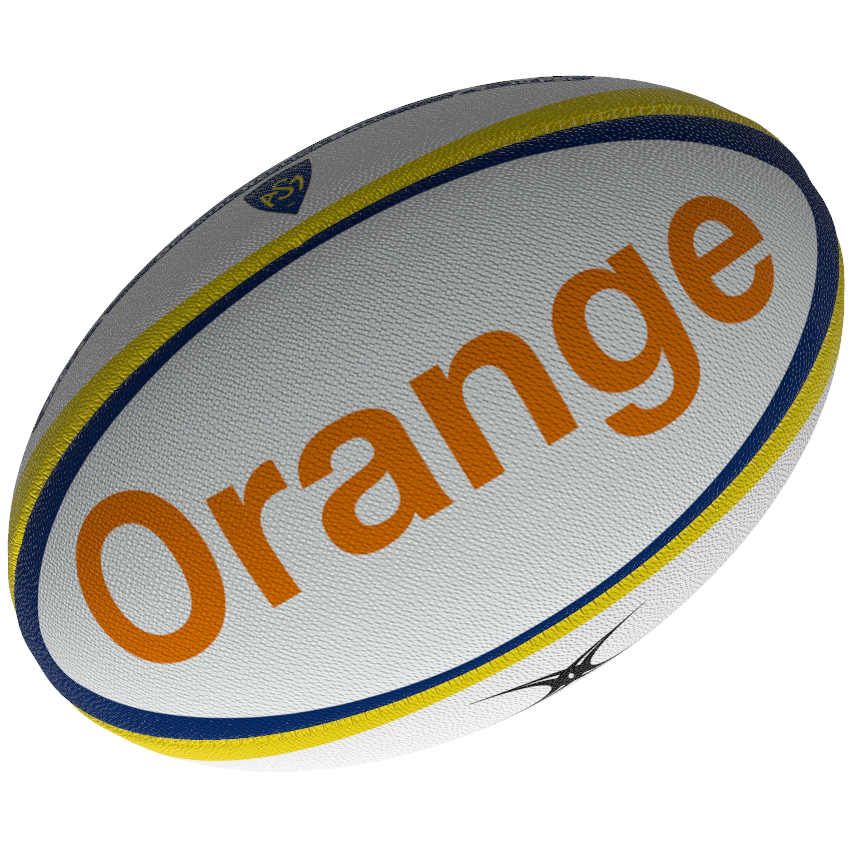 Il pallone da rugby ASM Clermont Auvergne misura 5 - Gilbert
