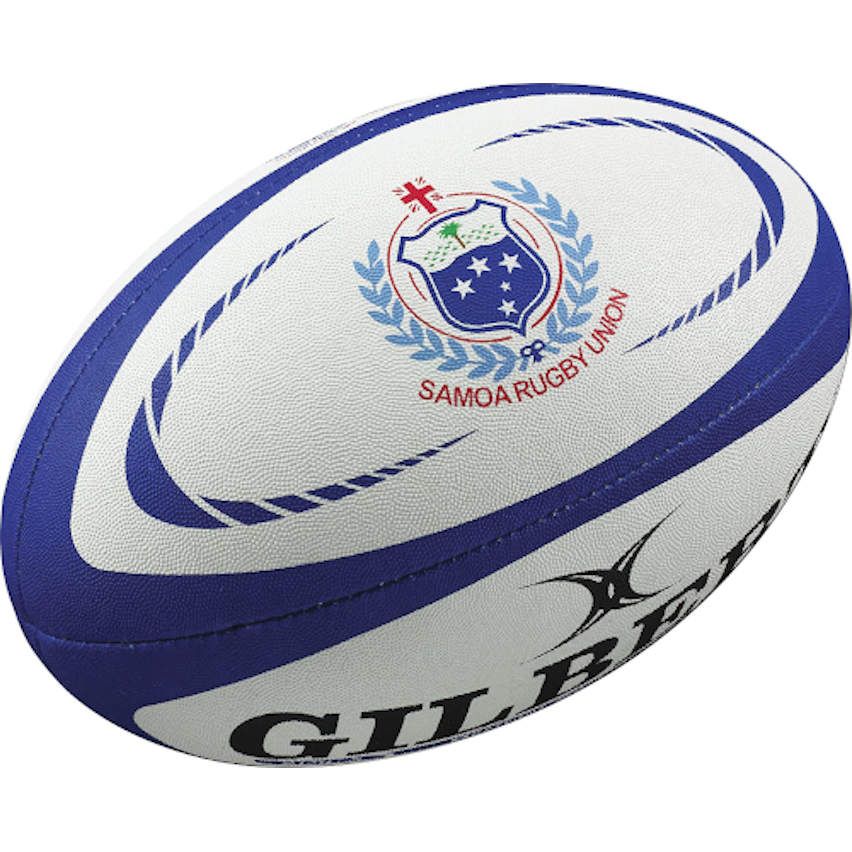 Pallone da rugby Replica Samoa Rugby Union misura 5 - Gilbert