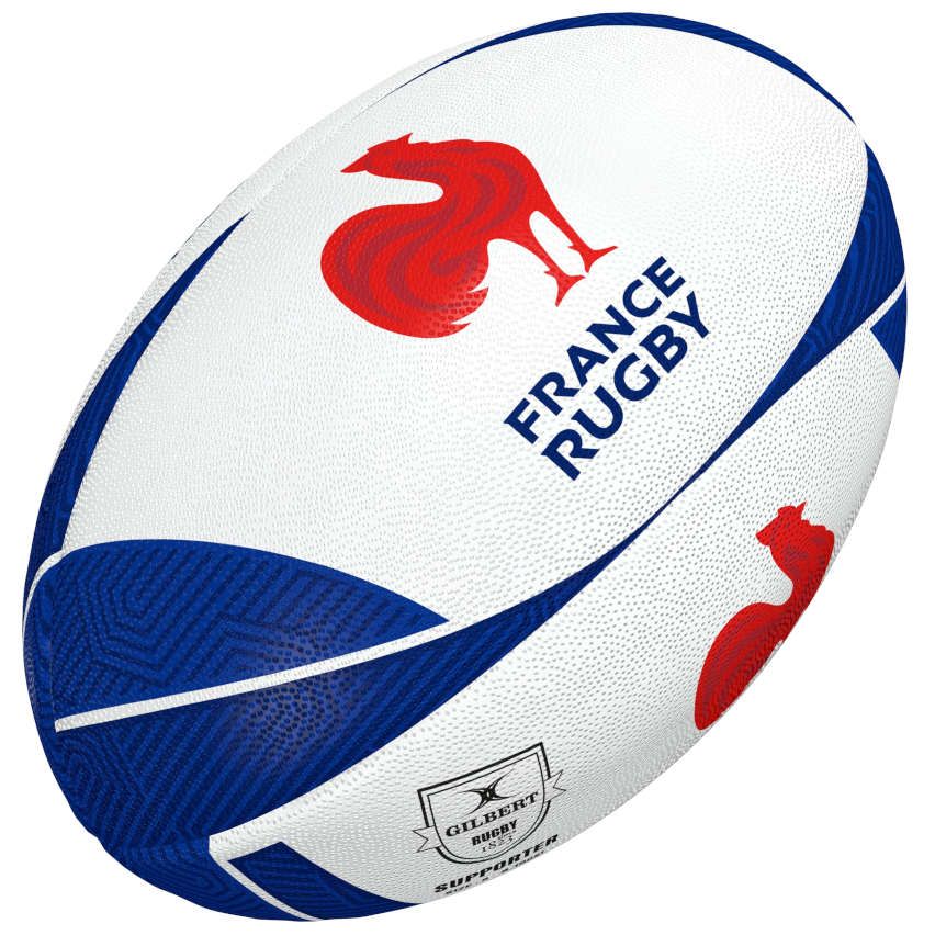 Pallone da rugby supporter Francia taglia 5 - GILBERT