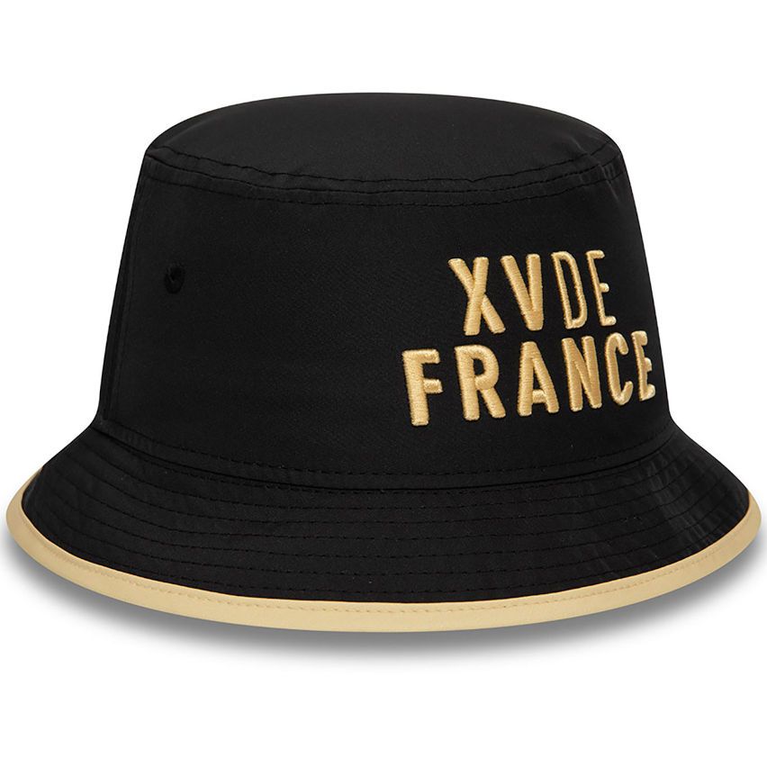 Cappello da rugby FFR Nero/Oro - NEW ERA