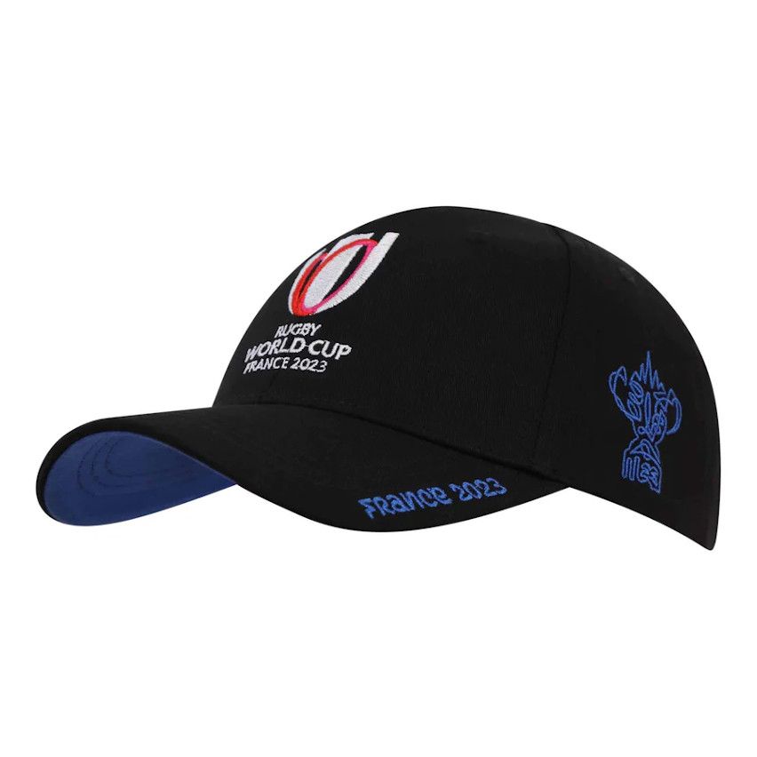 Cappellino da rugby Coppa del mondo di rugby Francia 2023 Nero - Sportfolio