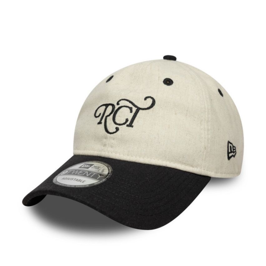 Cappellino 9TWENTY Regolabile RC Toulon Lino Beige - New Era