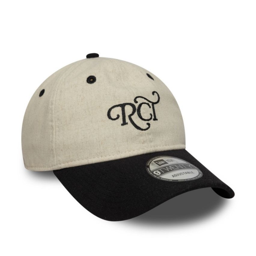Cappellino 9TWENTY Regolabile RC Toulon Lino Beige - New Era