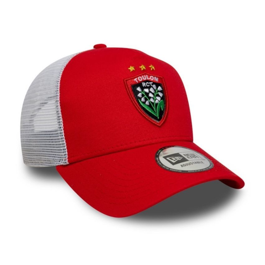 Cappellino Trucker RC Toulon Core E Frame Rosso - New Era