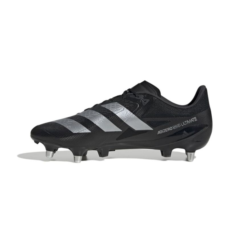 Scarpe da Rugby Adizero Ultimate RS-15 (SG) Ibride Tutti i Terreni Nero - Adidas