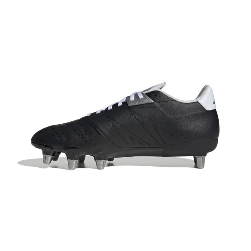 Scarpe da Rugby Kakari Elite SG Tacchetti Avvitati Terreno Morbido Nero - Adidas
