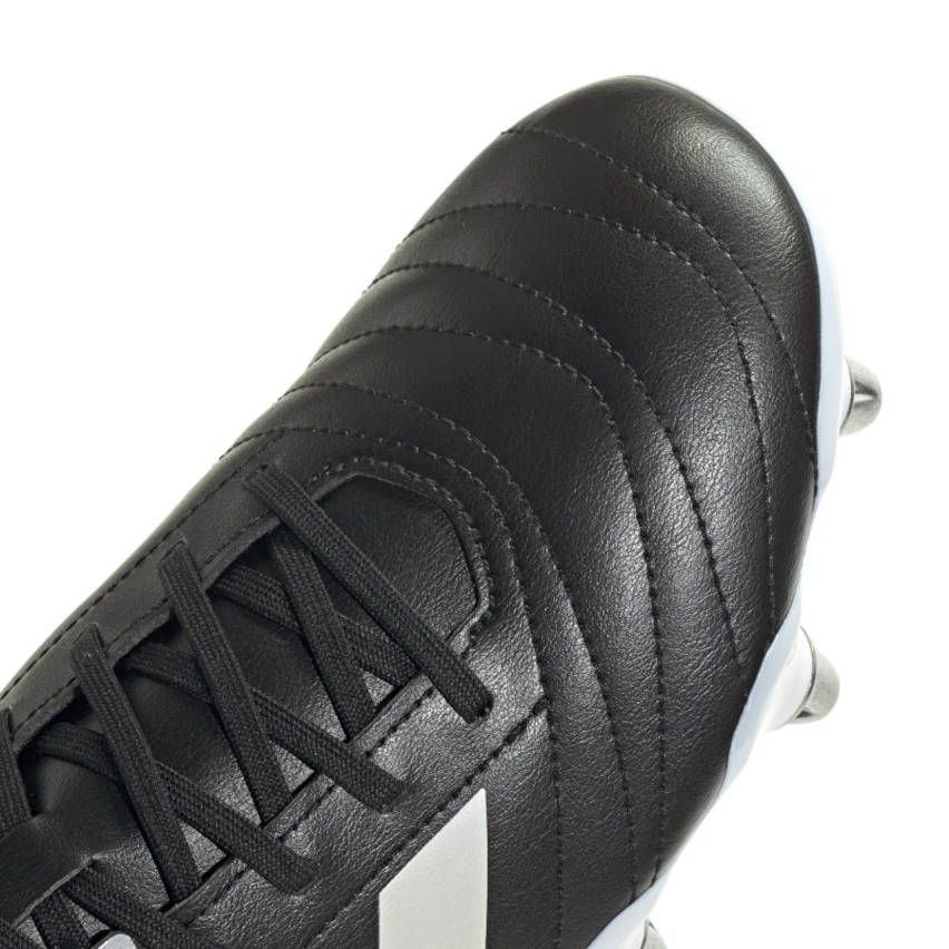 Scarpe da Rugby Kakari (SG) Tappi Avvitati Terreno Morbido Nero - Adidas