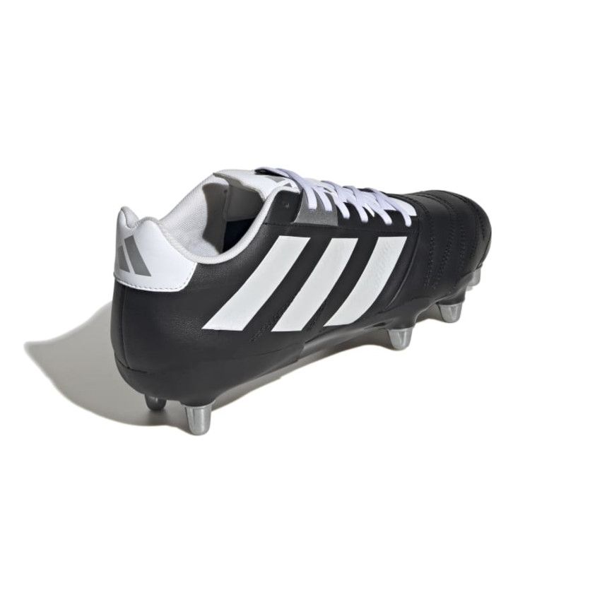 Scarpe da Rugby Kakari Elite SG Tacchetti Avvitati Terreno Morbido Nero - Adidas