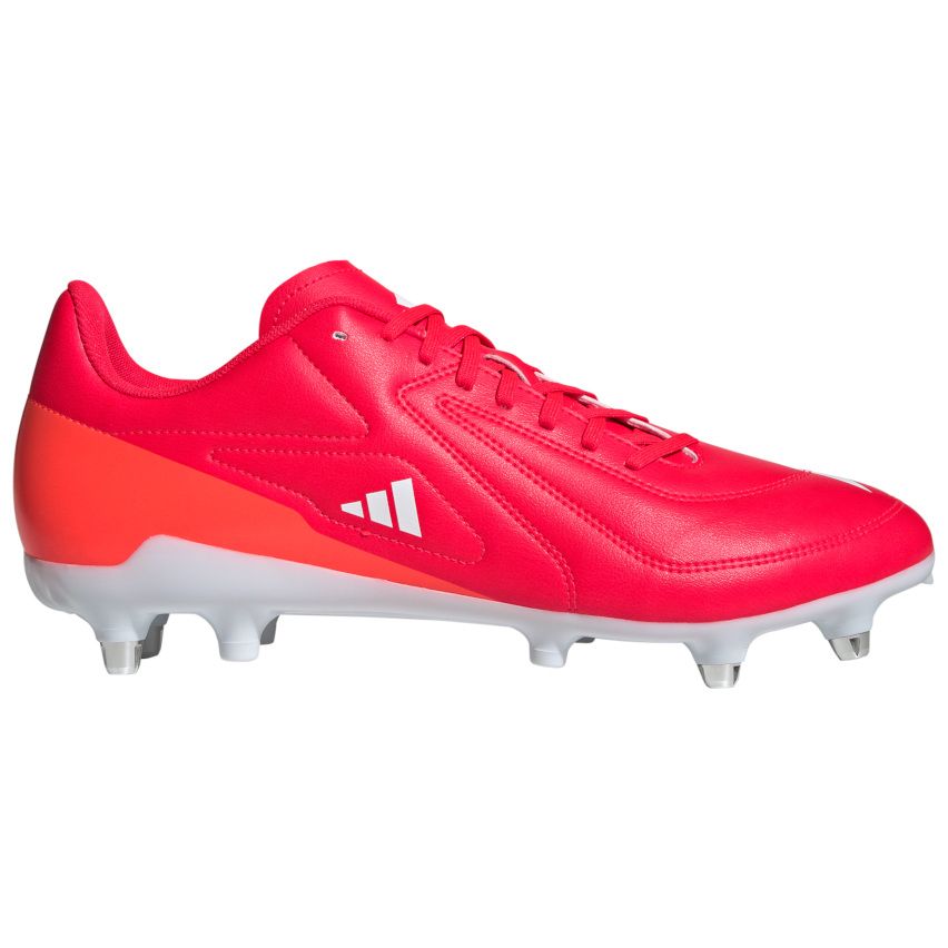 Scarpe Rugby RS15 (SG) Tacchetti Ibridi Tutti Terreni Rosse e Arancioni - Adidas