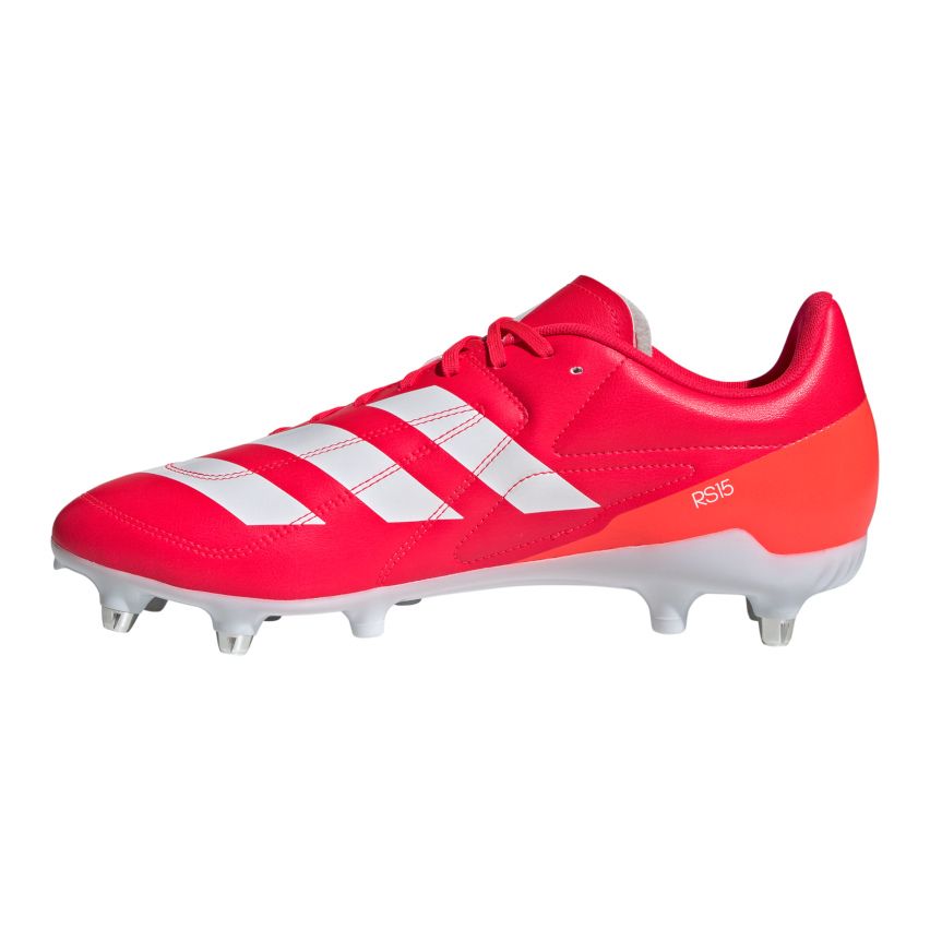 Scarpe Rugby RS15 (SG) Tacchetti Ibridi Tutti Terreni Rosse e Arancioni - Adidas