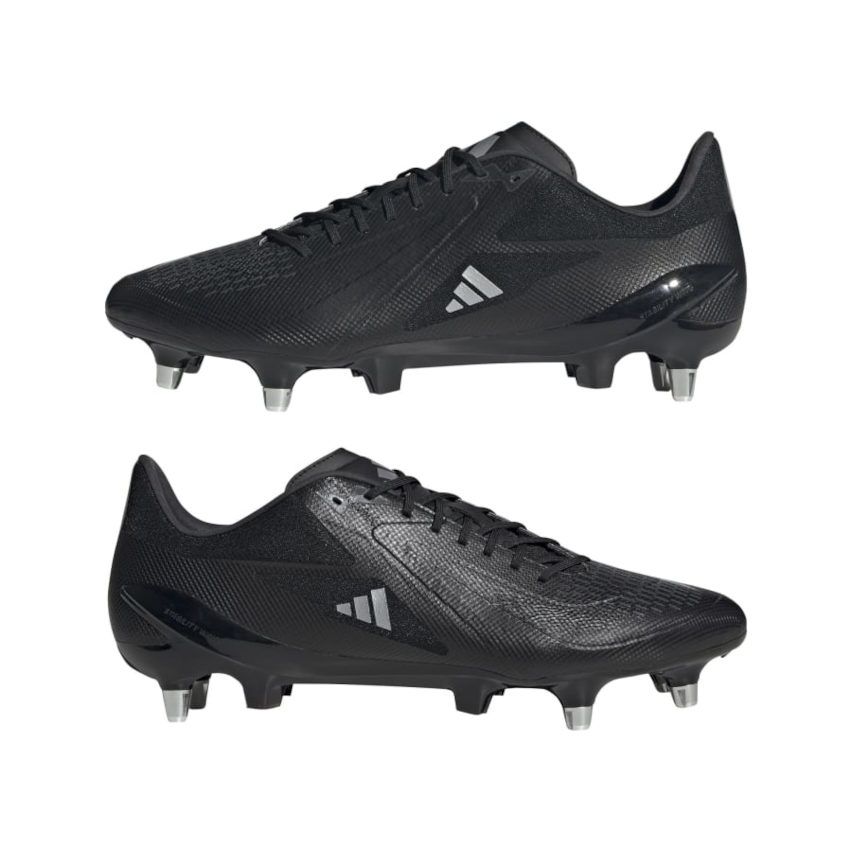Scarpe da Rugby Adizero Ultimate RS-15 (SG) Ibride Tutti i Terreni Nero - Adidas