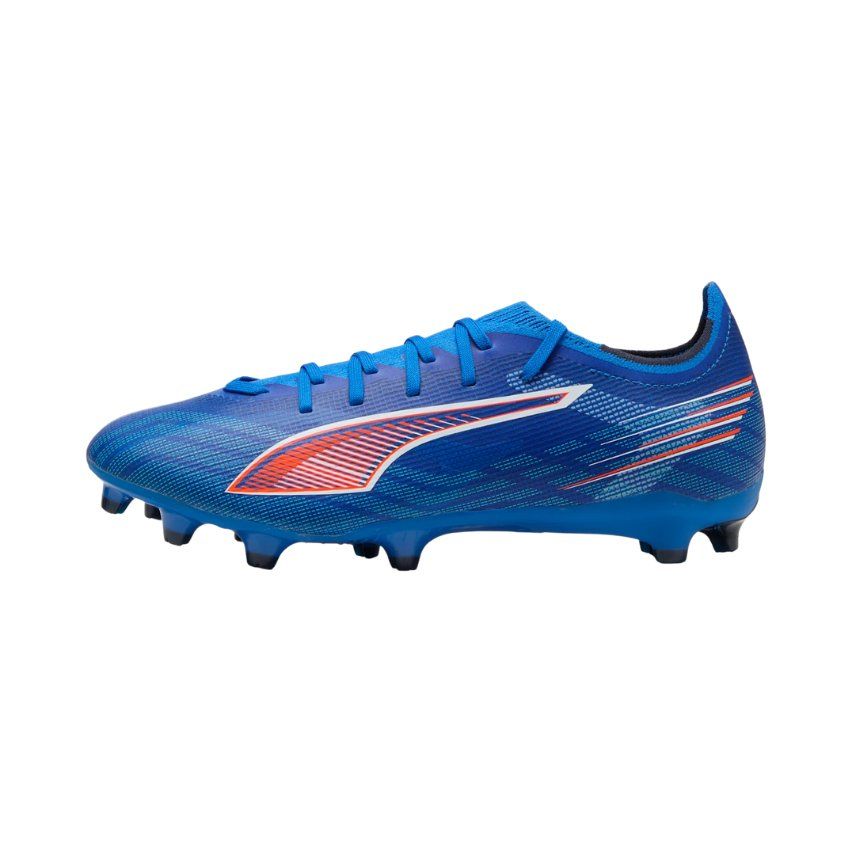 Scarpe da rugby Ultra 6 Match FG/AG con tacchetti stampati per terreni duri, blu e rosse - PUMA