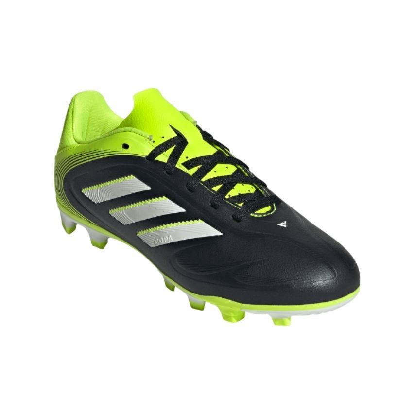 Scarpe da Rugby Bambino Copa Pure 3 Club FG/AG nero giallo - adidas