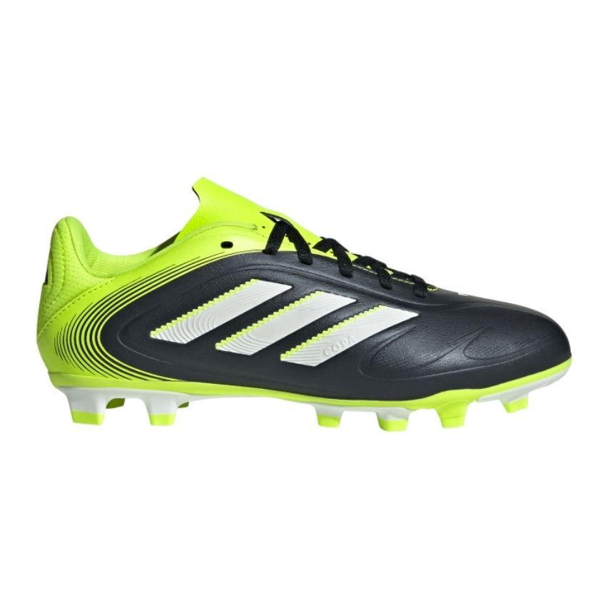 Scarpe da Rugby Bambino Copa Pure 3 Club FG/AG nero giallo - adidas