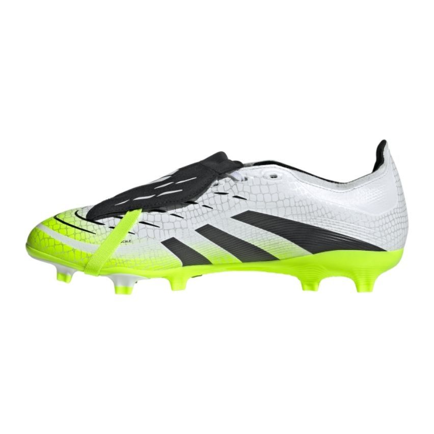 Scarpe da Rugby Predator FG/AG Tacchetti Fissi Bianco Giallo Uomo - Adidas
