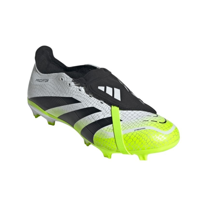 Scarpe da Rugby Predator FG/AG Tacchetti Fissi Bianco Giallo Uomo - Adidas