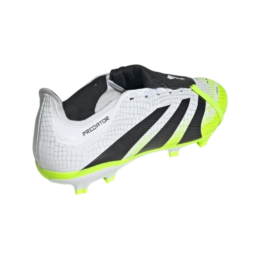 Scarpe da Rugby Predator FG/AG Tacchetti Fissi Bianco Giallo Uomo - Adidas