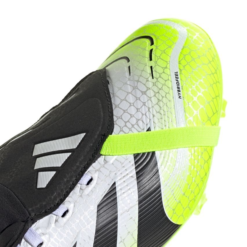 Scarpe da Rugby Predator FG/AG Tacchetti Fissi Bianco Giallo Uomo - Adidas