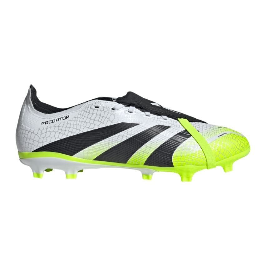 Scarpe da Rugby Predator FG/AG Tacchetti Fissi Bianco Giallo Uomo - Adidas