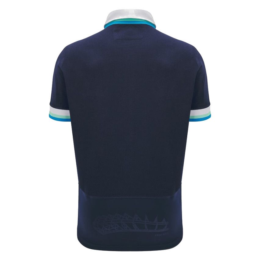 Maglia da Rugby in Cotone Scozia Casa 2024/2025 – Macron