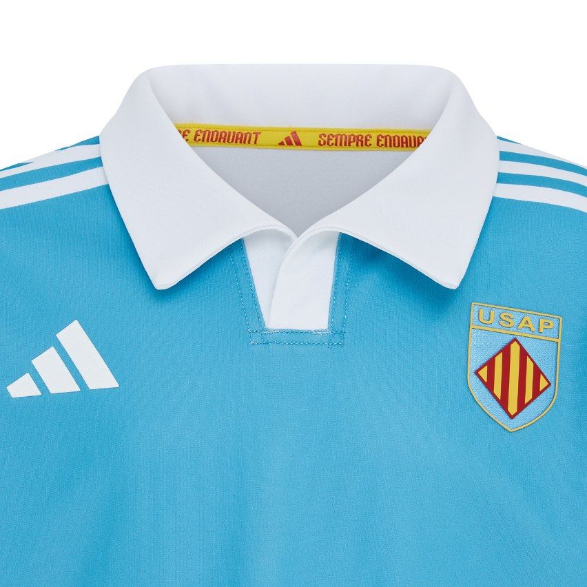 Maglia da rugby bambino USAP Perpignan Casa 2025/2026 – Adidas