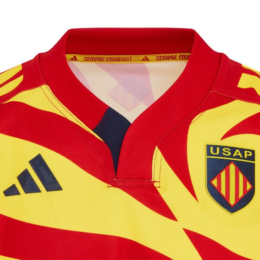 Maglia da rugby bambino USAP Perpignan Trasferta 2025/2026 – Adidas