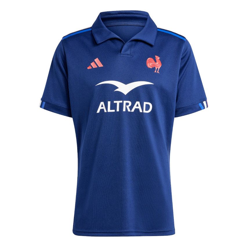Maillot Rugby France Domicile 2024/2025 – Adidas