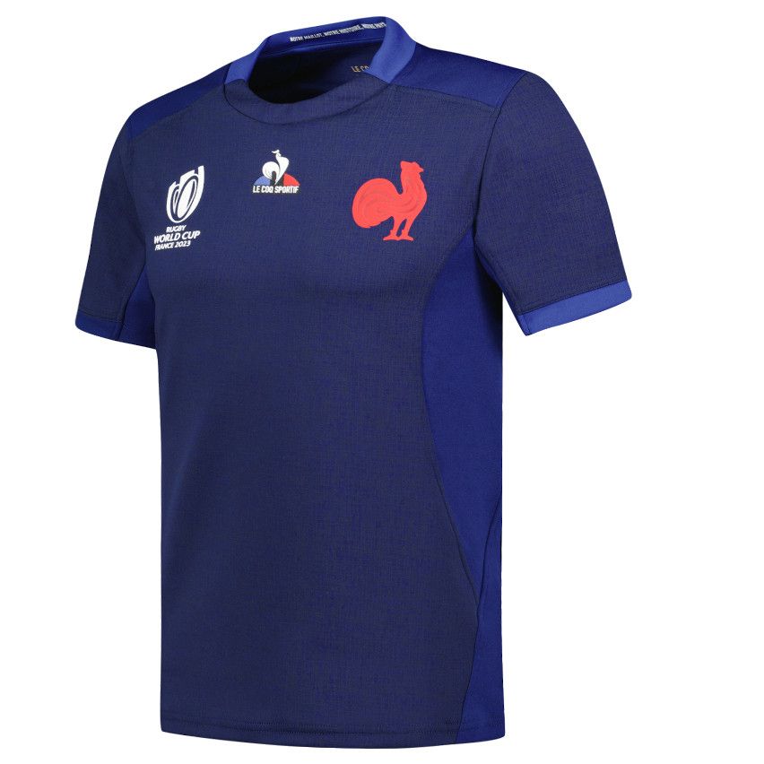 Maglia Rugby Francia Home – Coppa del Mondo 2023 – Le Coq Sportif