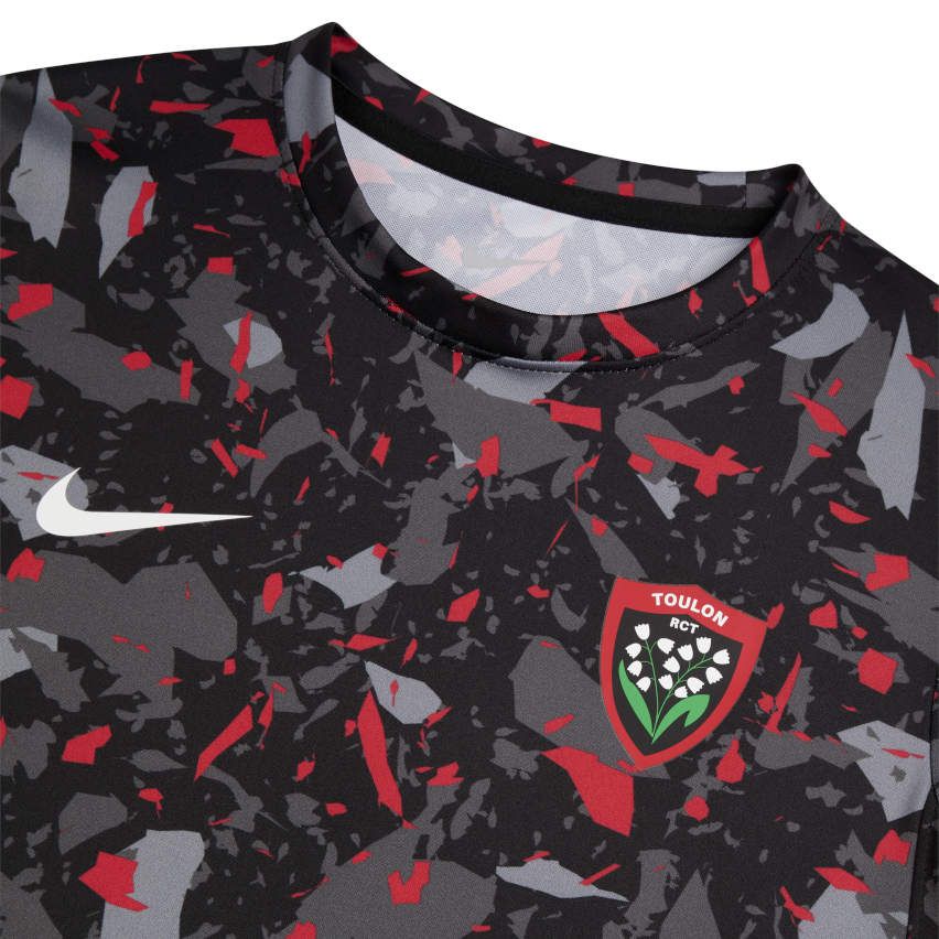 Maglia Rugby Bambino Pre-Match RC Toulon 2024/2025 - Nike