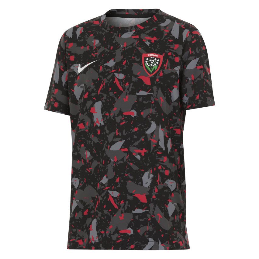 Maglia Rugby Bambino Pre-Match RC Toulon 2024/2025 - Nike