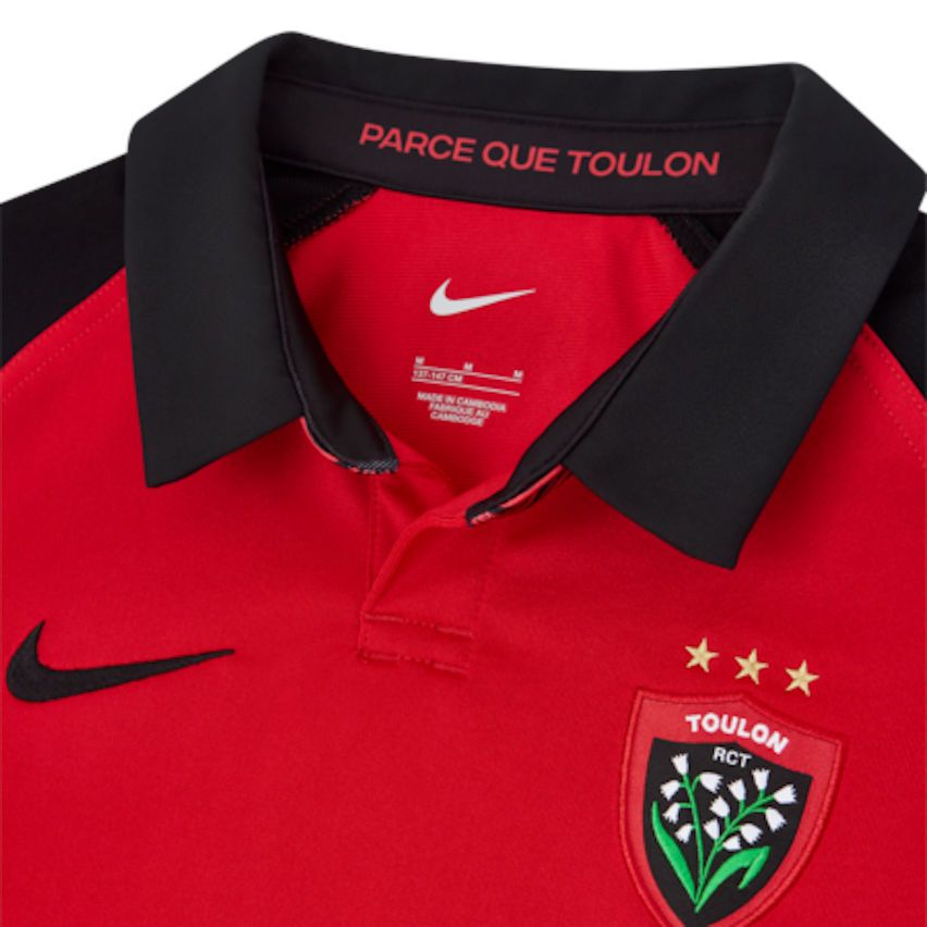 Maglia Rugby RC Toulon Casa Bambino 2023/2024 - Nike