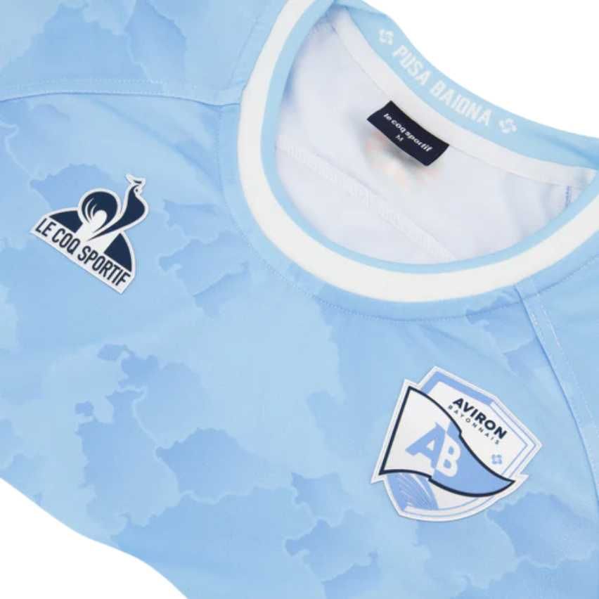 Maillot Rugby Officiel PRO Domicile AVIRON BAYONNAIS 2024-2025 -Le coq Sportif