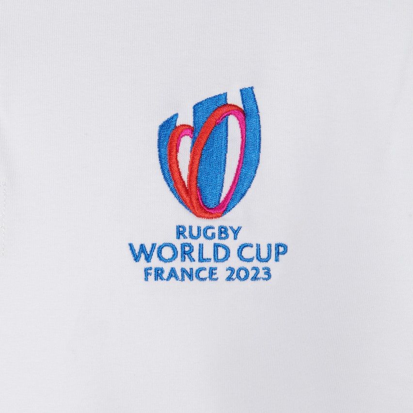 Maglia Rugby Francia Rugby World Cup 2023 Bianca - Sportfolio