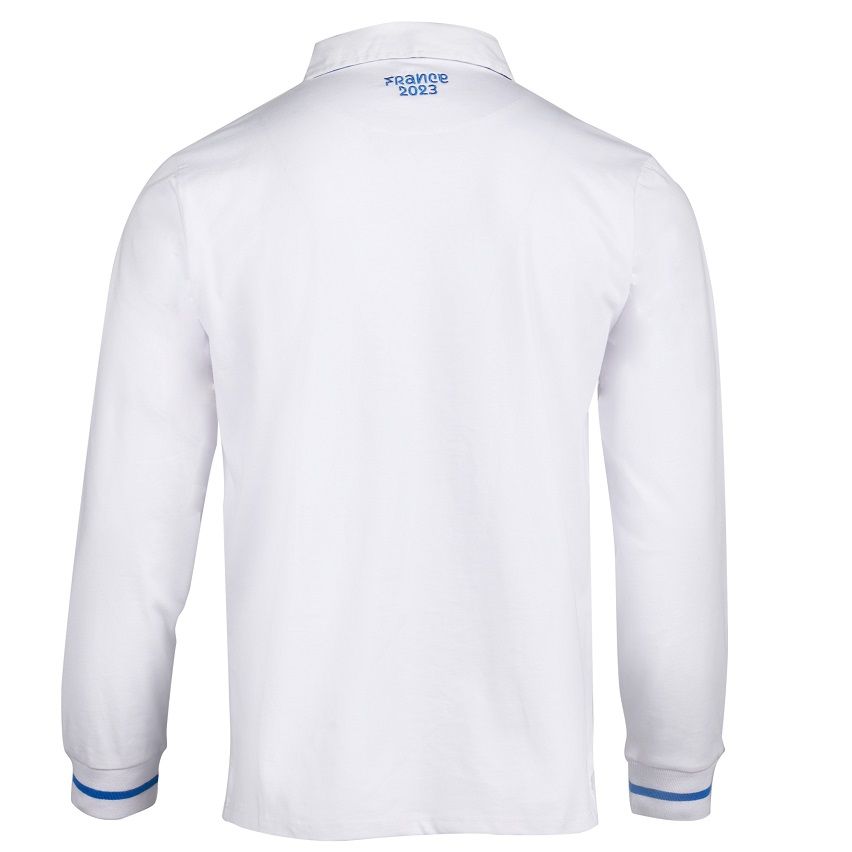 Maglia Rugby Francia Rugby World Cup 2023 Bianca - Sportfolio