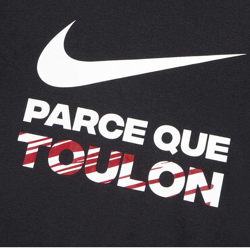 Maglietta da Rugby RC Toulon Graphic Nero 2023/2024 - Nike