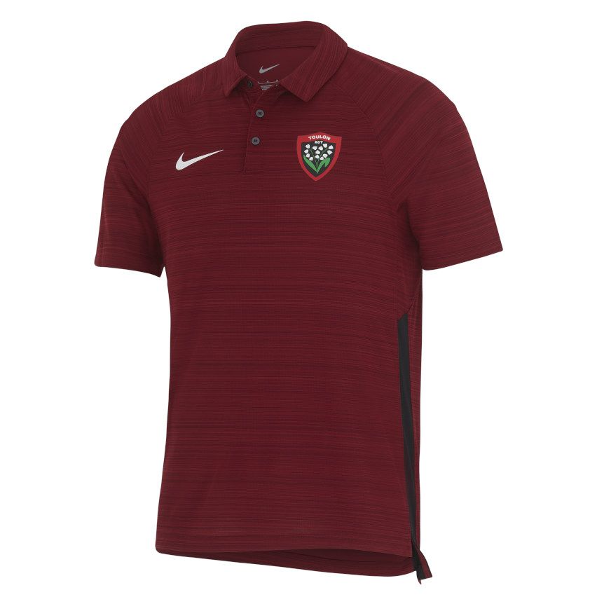 Polo Rugby Training RC Toulon 2024/2025 Rosso - Nike