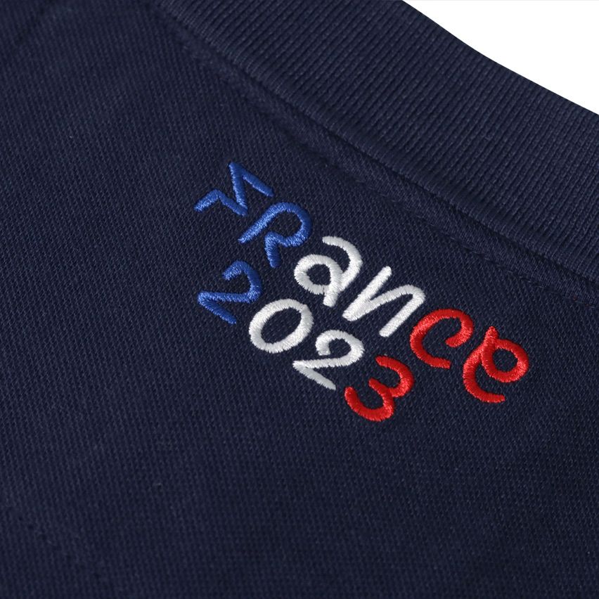 Polo Francia Coppa del Mondo di Rugby Francia 2023 Blu - Sportfolio