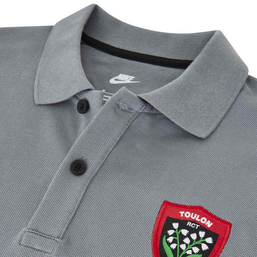 Polo Rugby RC Toulon 2024/2025 Grigio - Nike