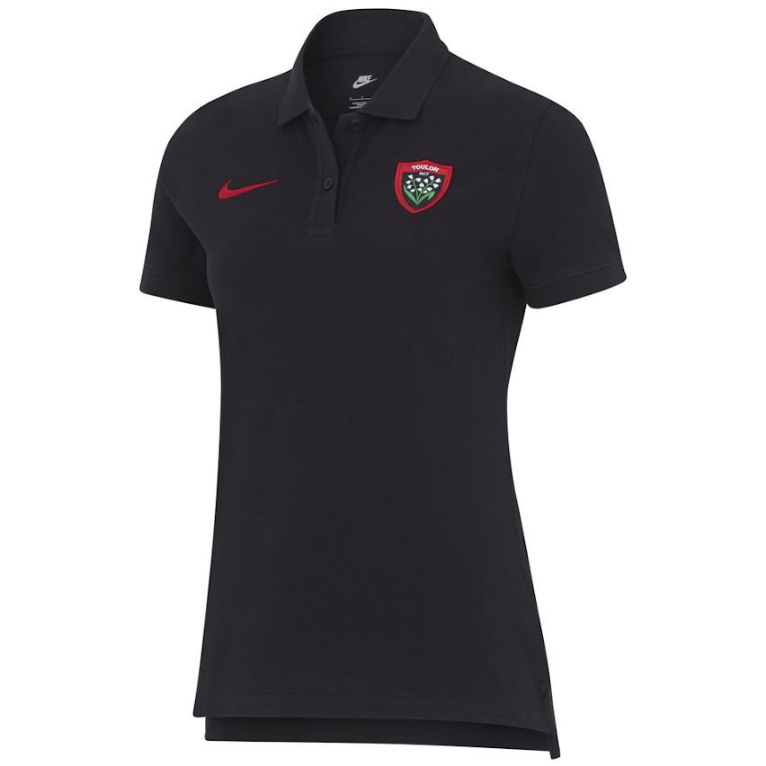 Polo Rugby RC Toulon Donna Nero 2023/2024 - Nike