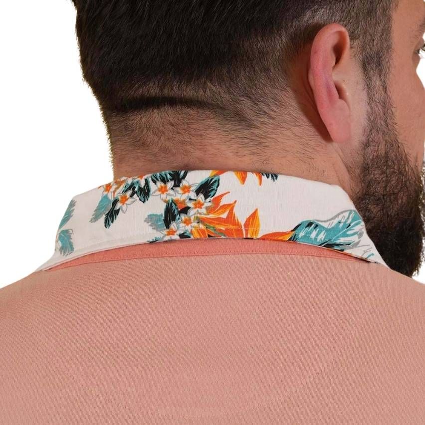 Polo Rugby Maniche Corte Palm Beach albicocca - Ruckfield