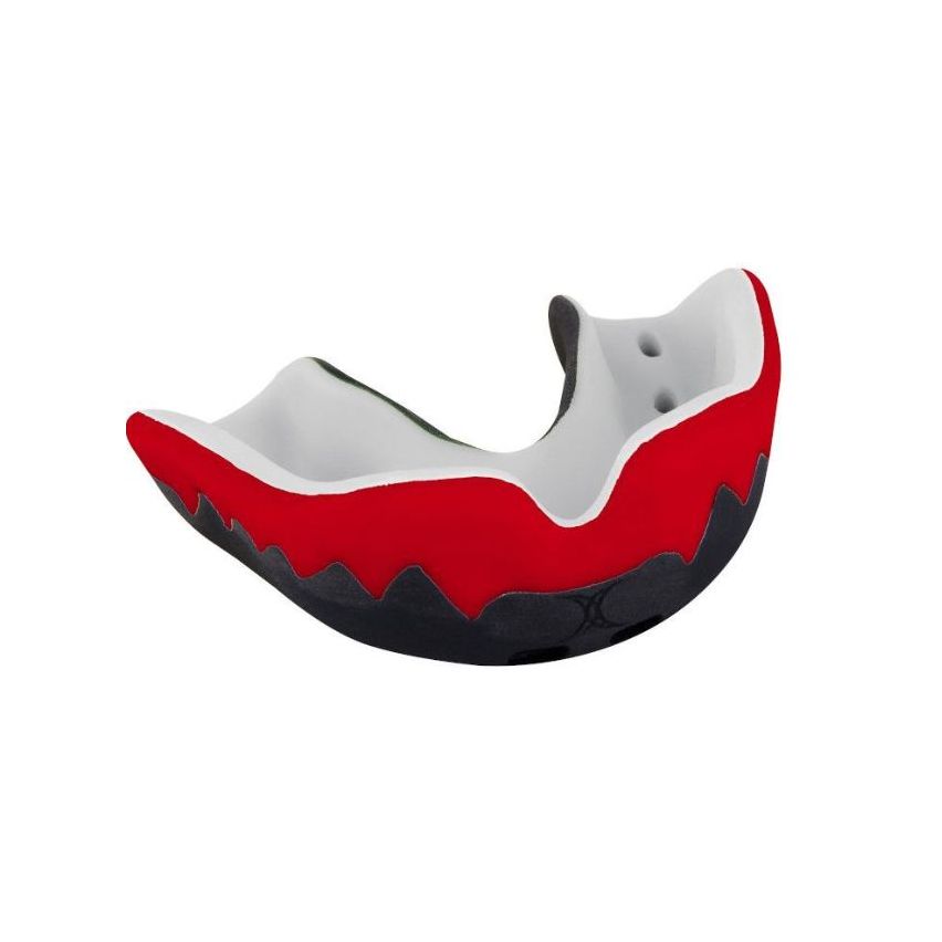 Paradenti Rugby X Gel Plus Bianco/Verde dai 12 Anni agli Adulti - Gilbert