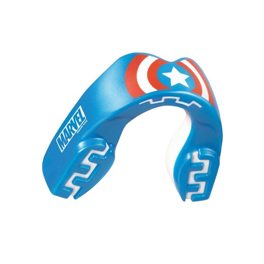 Proteggi Denti Rugby Bambini Marvel Captain America - SAFEJAWZ