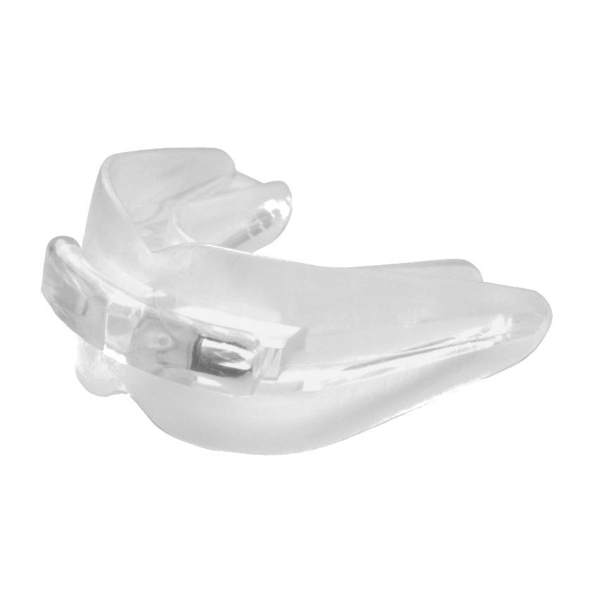 Paradenti Doppio Top Ring OS 421 - Protezione Per Entrambe Le Arcate, Modellabile, Con Custodia