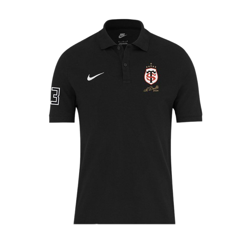 Polo rugby Stade Toulousain Piqué Collector Doublé 2024 - NIKE