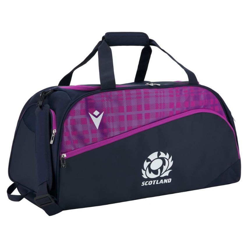 Borsa sportiva rugby Scozia Blu Navy 2025/2026 - Macron