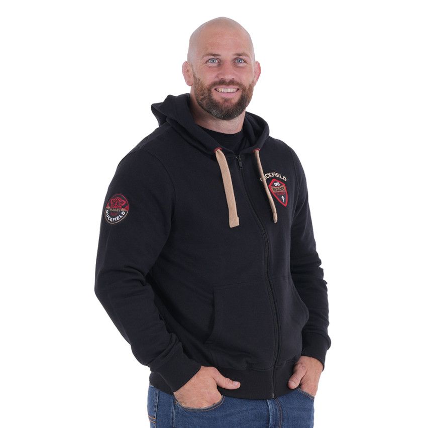 Felpa con cappuccio con zip Maori - Ruckfield